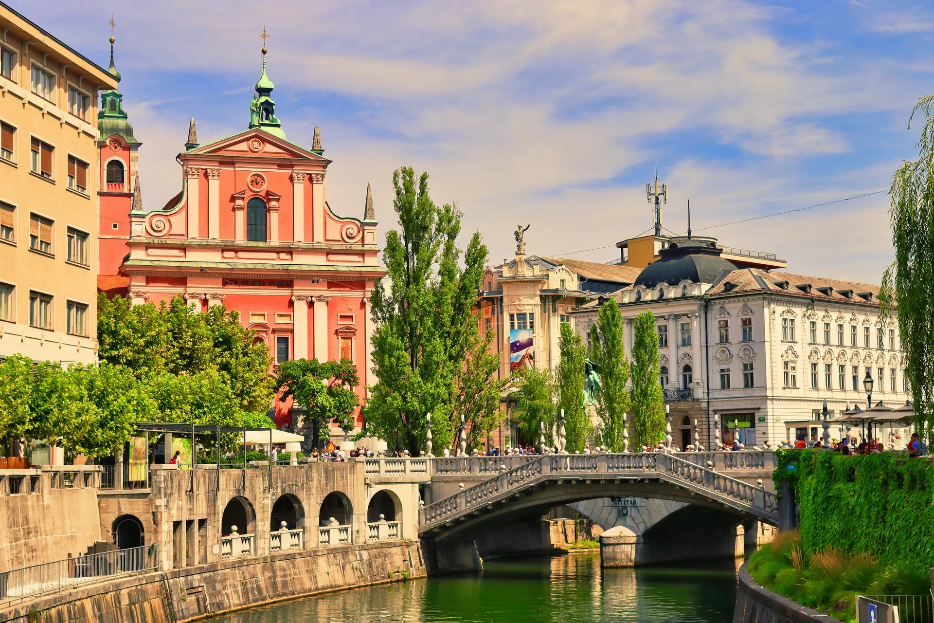 Ljubljana at walking pace